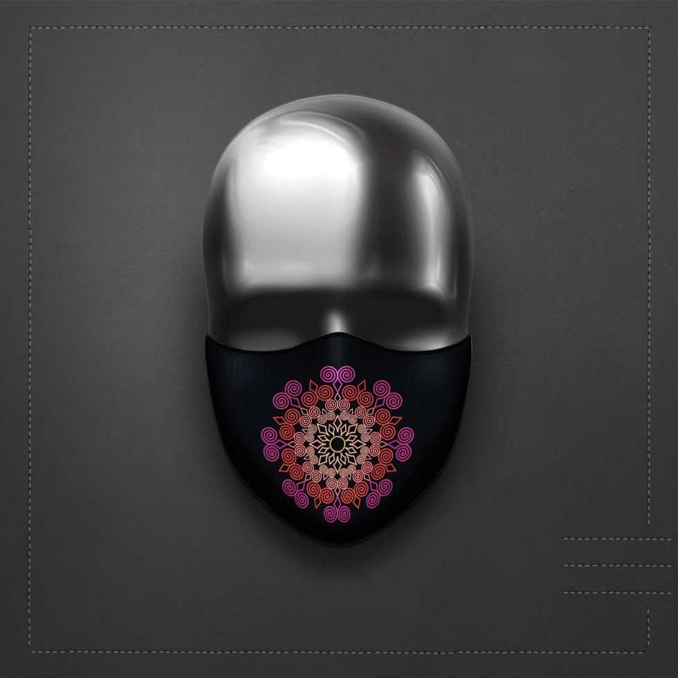 lava prints face mask for men women and kids