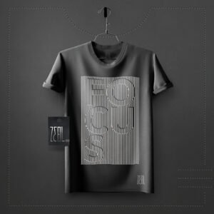 Focus V-neck Round neck T-shirt