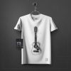 Lava Prints Round Neck T-Shirt – Musical Instruments Guitar