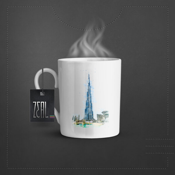Lava Prints Zeal Mug - Design Burj Khalifa