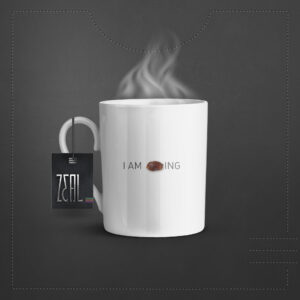 Lava Prints Zeal Mug - Design I AM EATING