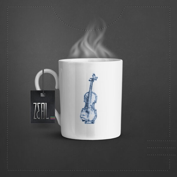 Lava Prints Design Mug – Musical Instruments Viola