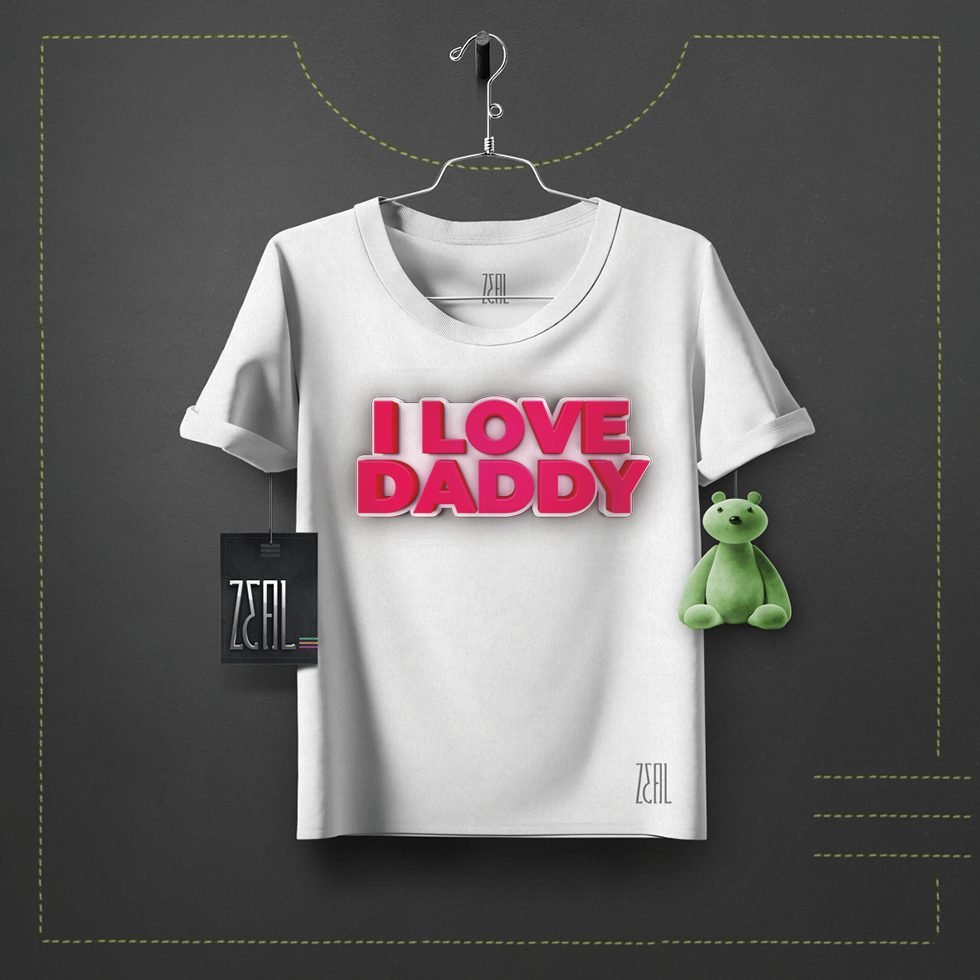 I Love daddy Kids T-shirt I Love daddy Kids T-shirt