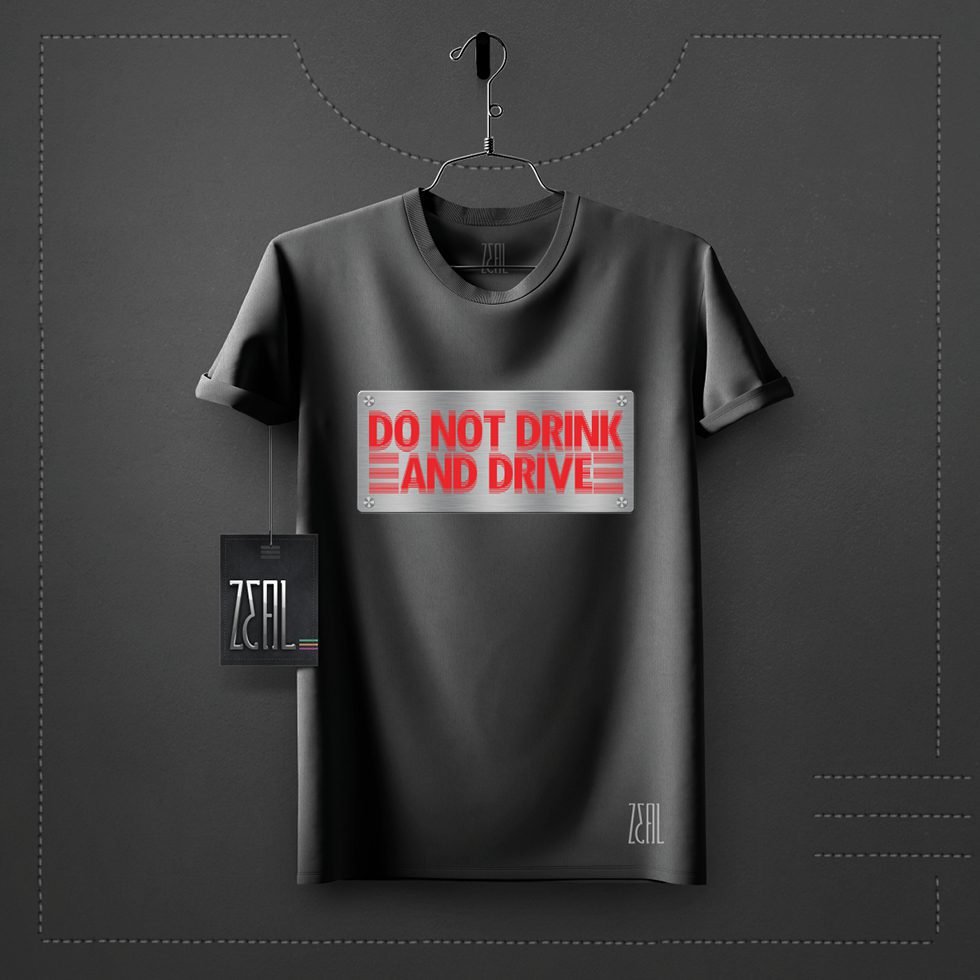 Do not Drink V-neck Round neck T-shirt Do not Drink V-neck Round neck T-shirt