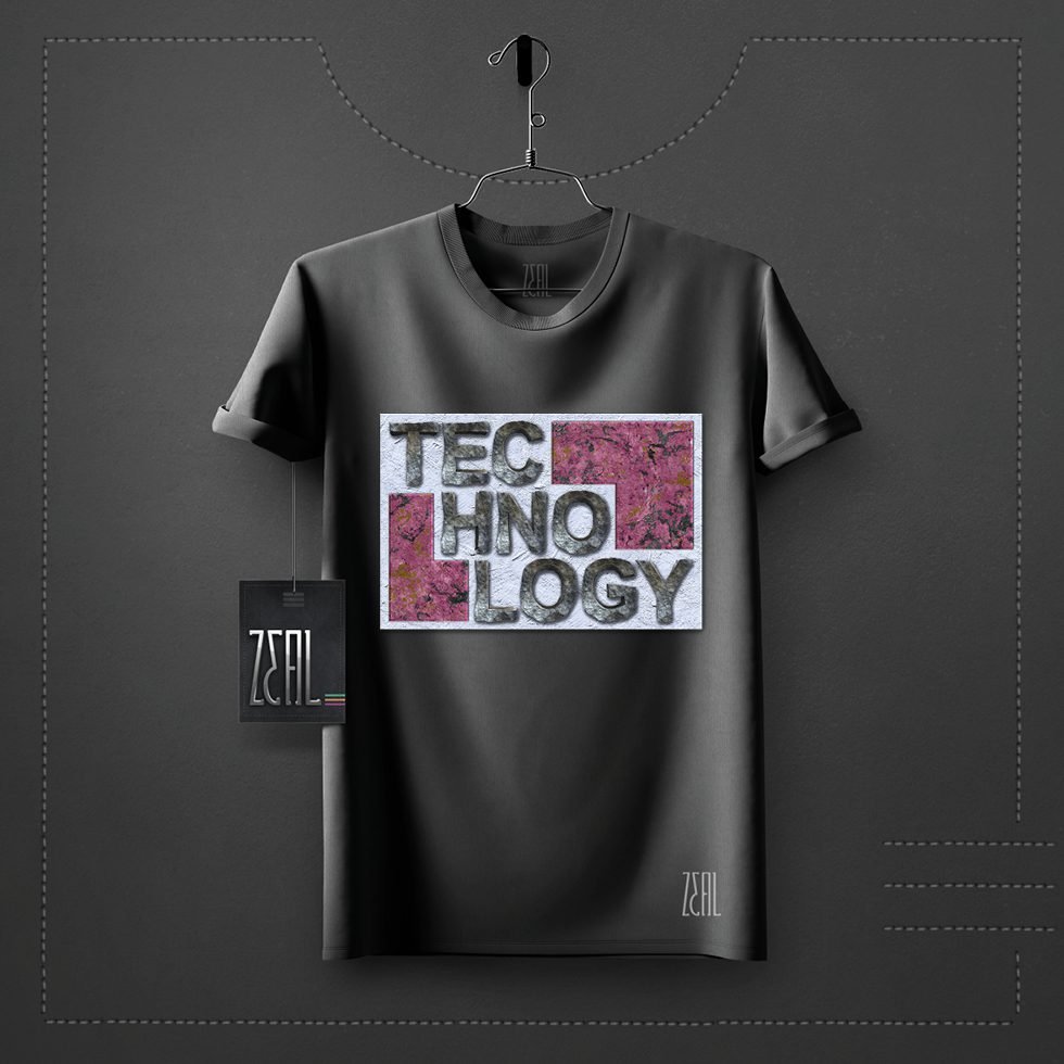 Technology V-neck Round neck T-shirt Technology V-neck Round neck T-shirt