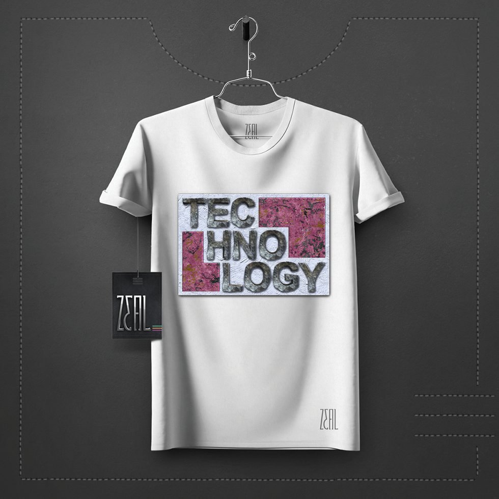 Technology V-neck Round neck T-shirt Technology V-neck Round neck T-shirt