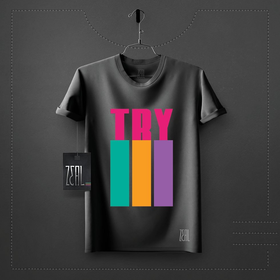 Try V-neck Round neck T-shirt Try V-neck Round neck T-shirt