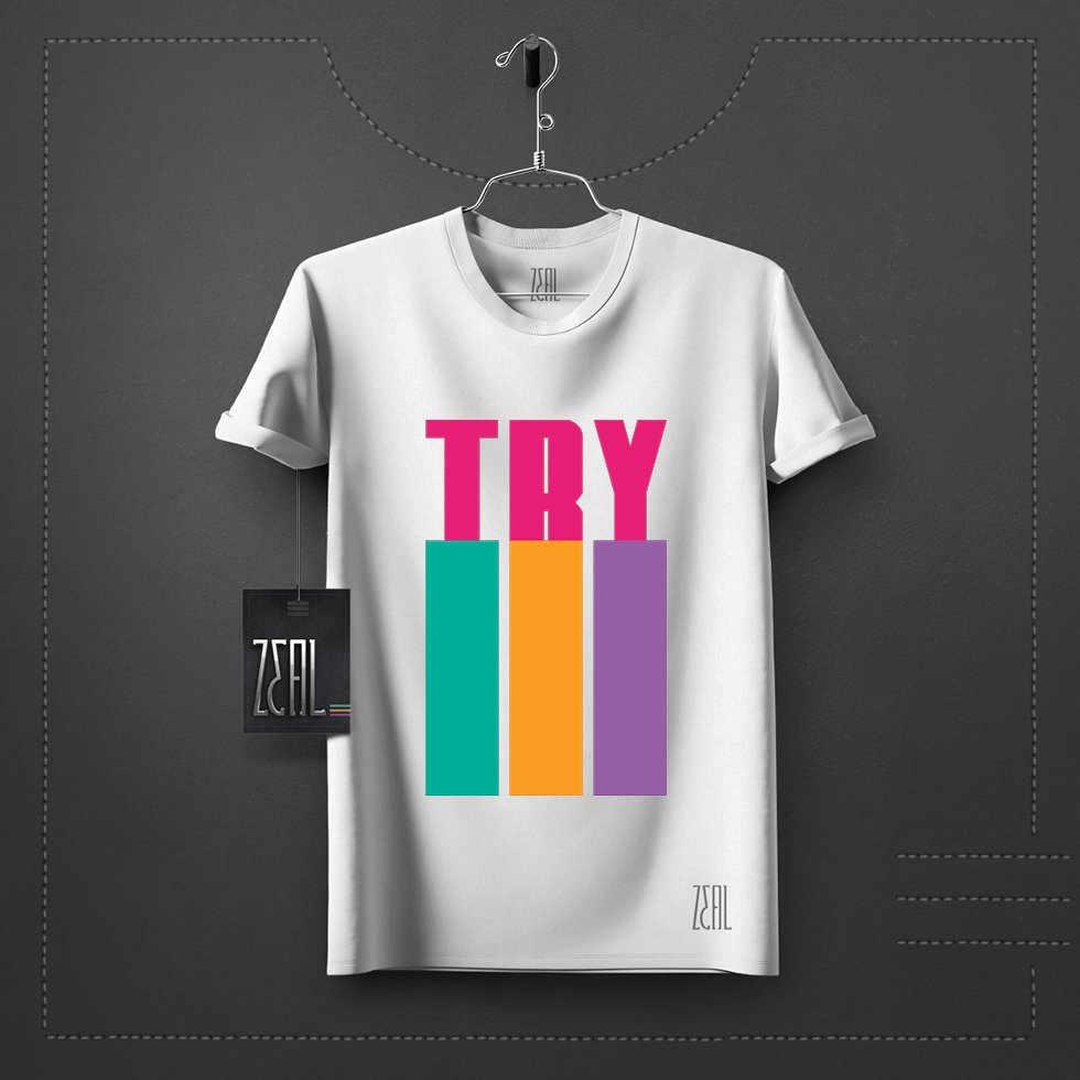 Try V-neck Round neck T-shirt Try V-neck Round neck T-shirt