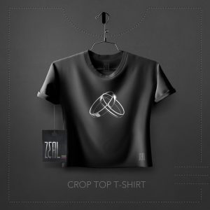 Rings Women Crop Top T-Shirt