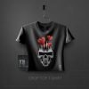 Skull Heart Women Crop Top T-Shirt