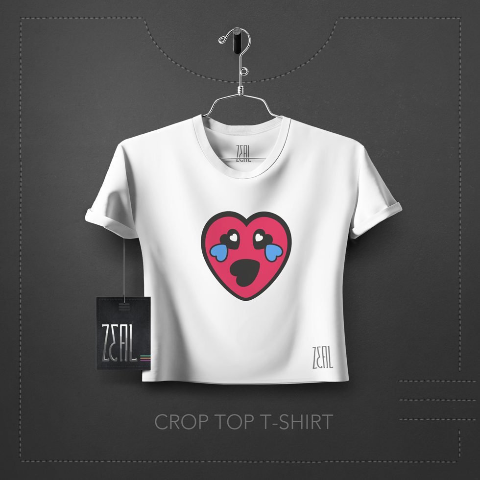 Hearty Women Crop Top T-Shirt Hearty Women Crop Top T-Shirt