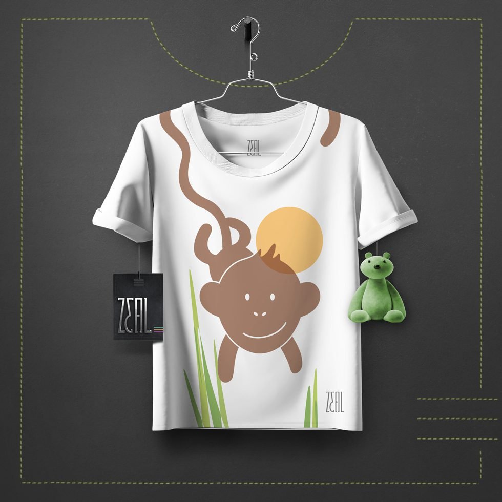 Monkey Kids Boy T-shirt Monkey Kids Boy T-shirt