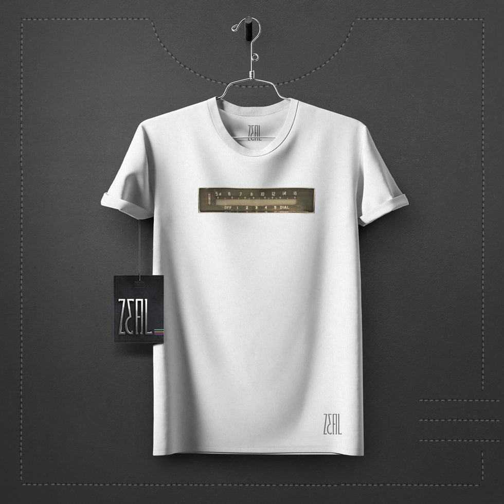 Radio V-neck Round neck T-shirt Radio V-neck Round neck T-shirt