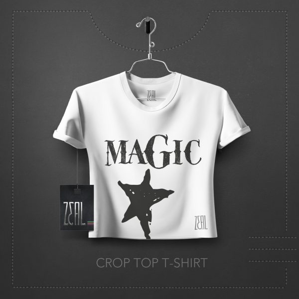 Magic Women Crop Top T-Shirt