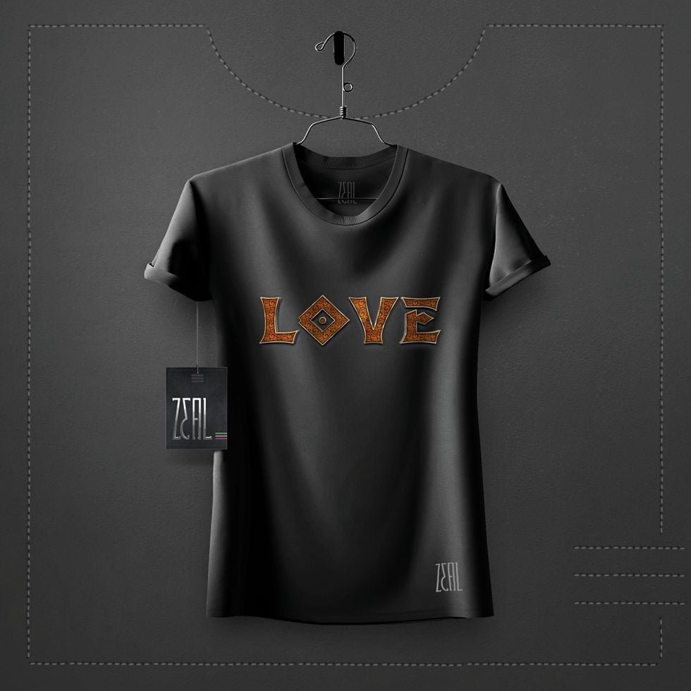 Love Women V-neck Round neck T-shirt Love Women V-neck Round neck T-shirt