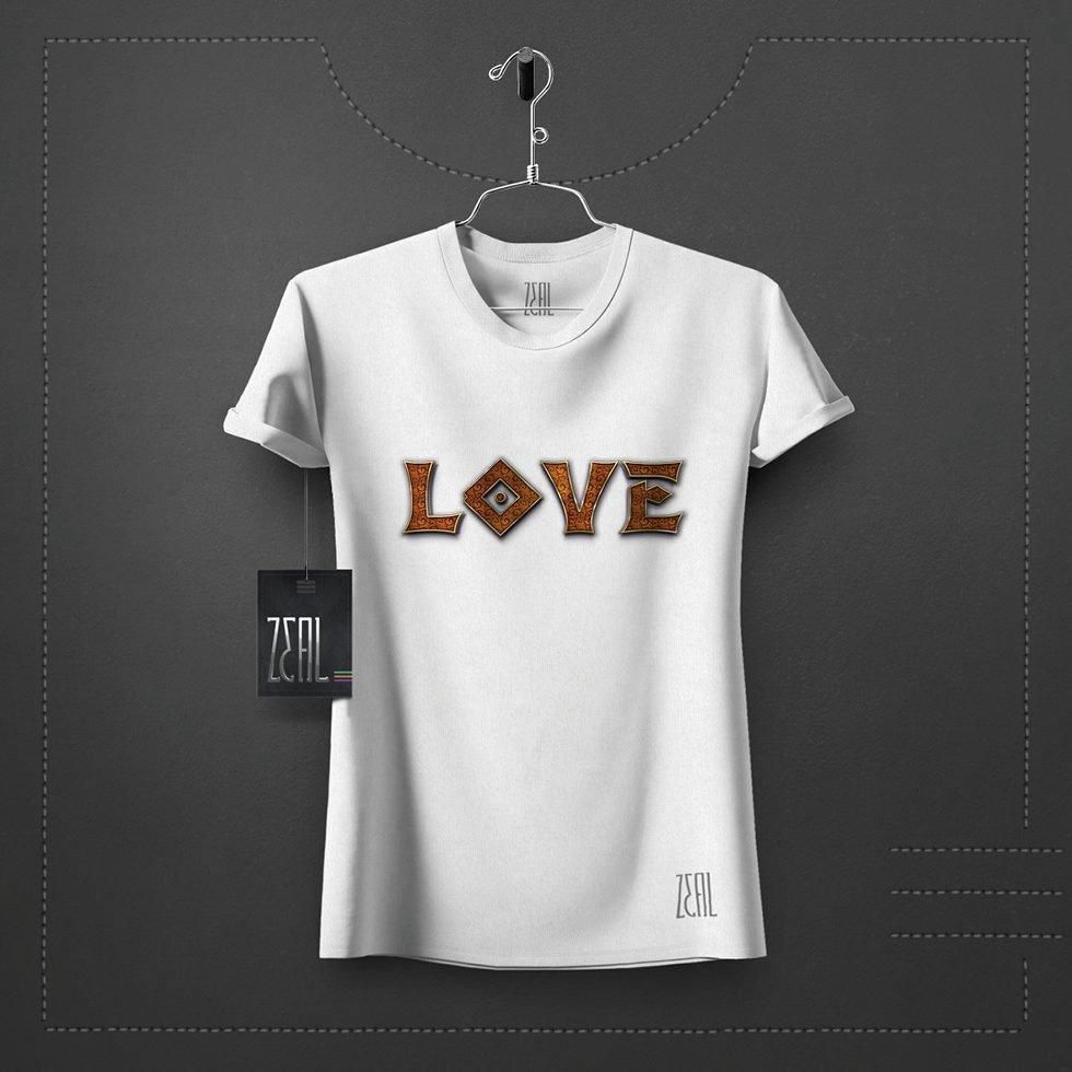 Love Women V-neck Round neck T-shirt Love Women V-neck Round neck T-shirt