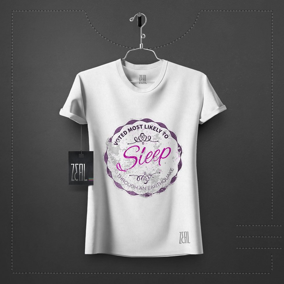 Sleep women V-neck Round neck T-shirt Sleep women V-neck Round neck T-shirt