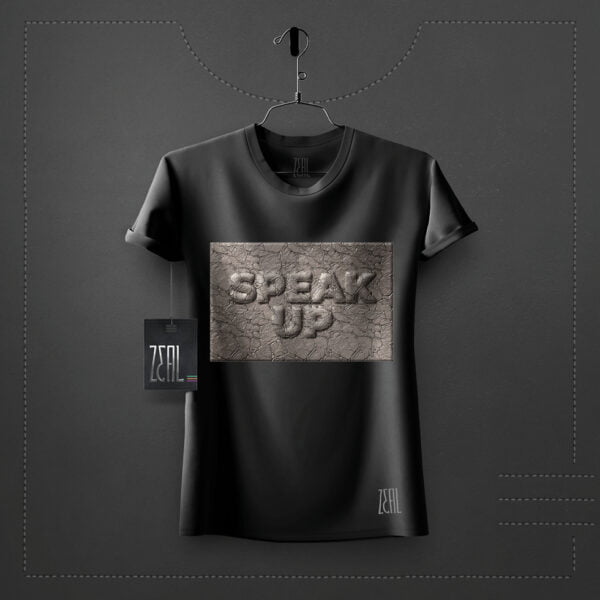 Speak up Women V-neck Round neck T-shirt