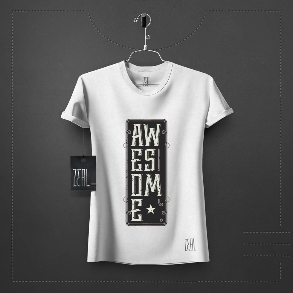 Awesome Women V-neck Round neck T-shirt Awesome Women V-neck Round neck T-shirt