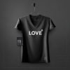 Love Women V-neck Round neck T-shirt