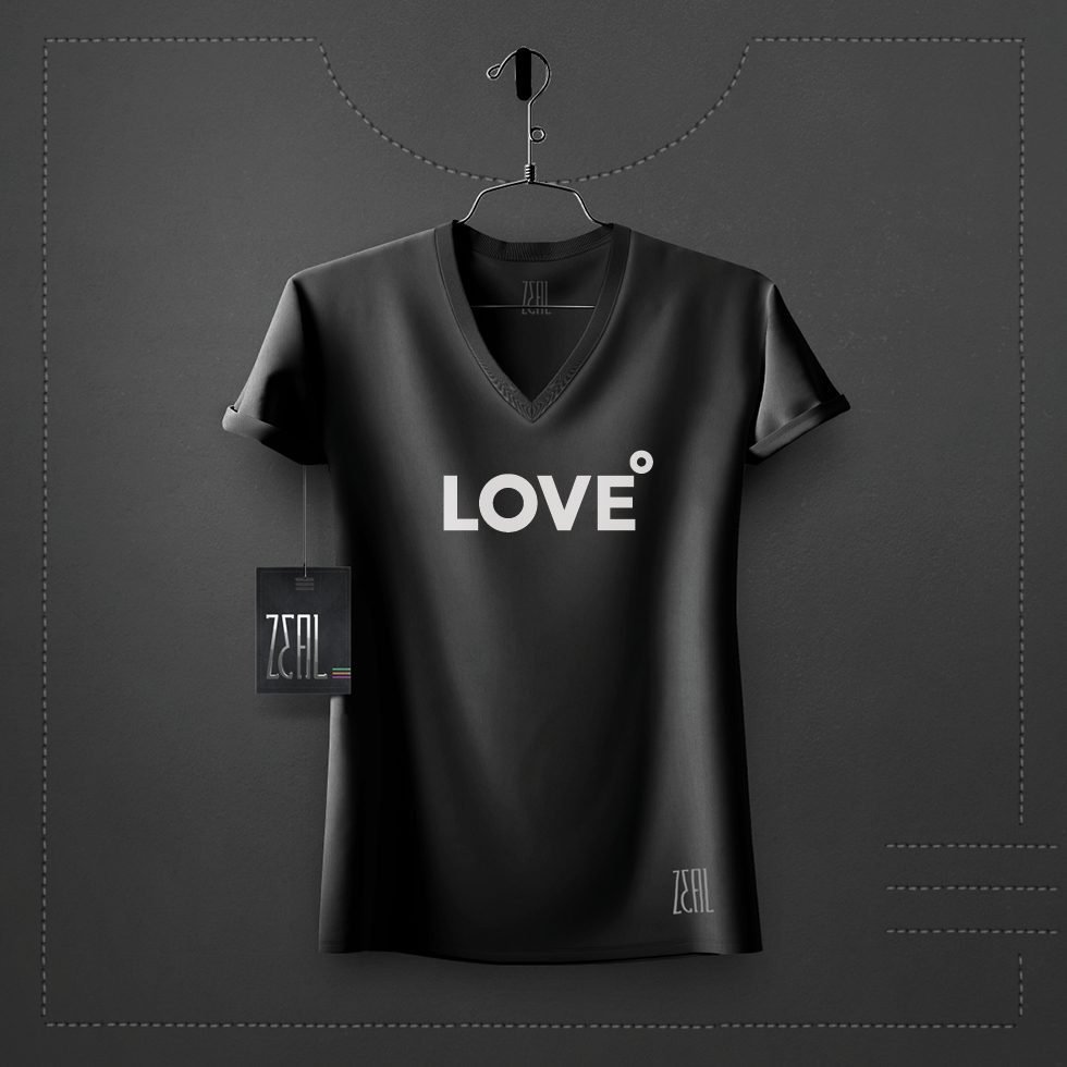 Love Women V-neck Round neck T-shirt Love Women V-neck Round neck T-shirt