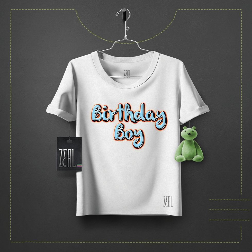 Birthday boy Party Kids T-shirt Birthday boy Party Kids T-shirt