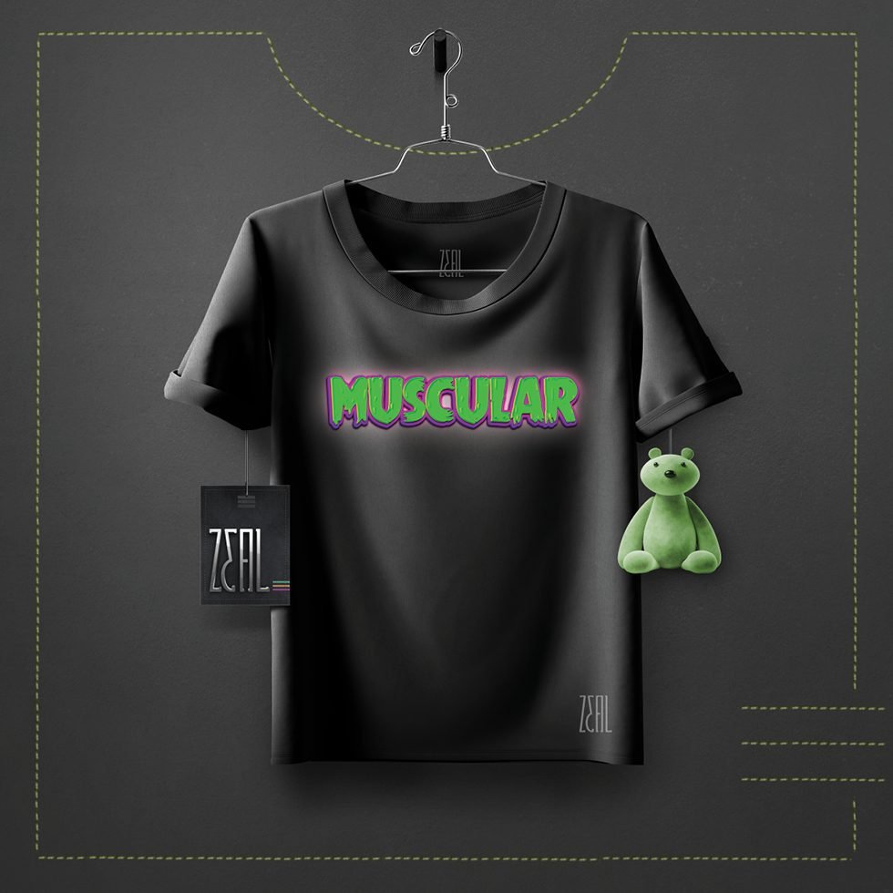 Muscular Kids T-shirt Muscular Kids T-shirt
