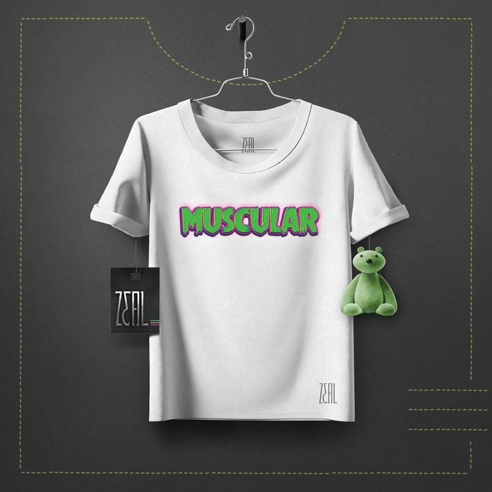 Muscular Kids T-shirt Muscular Kids T-shirt