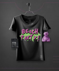Beach Party Kids Girl T-shirt