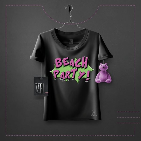 Beach Party Kids Girl T-shirt