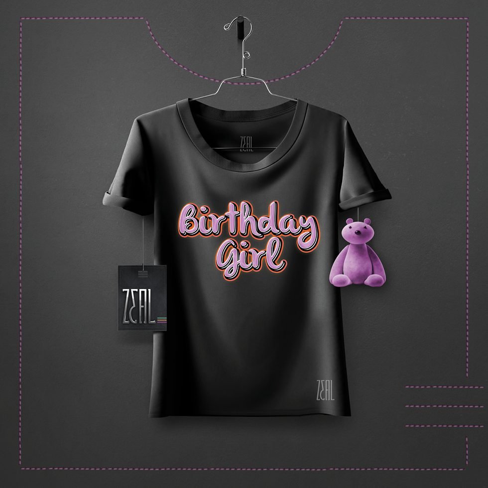 Birthday Girl Kids Girl T-shirt Birthday Girl Kids Girl T-shirt