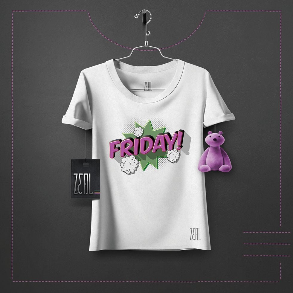 Friday Girl Kids Girl T-shirt Friday Girl Kids Girl T-shirt
