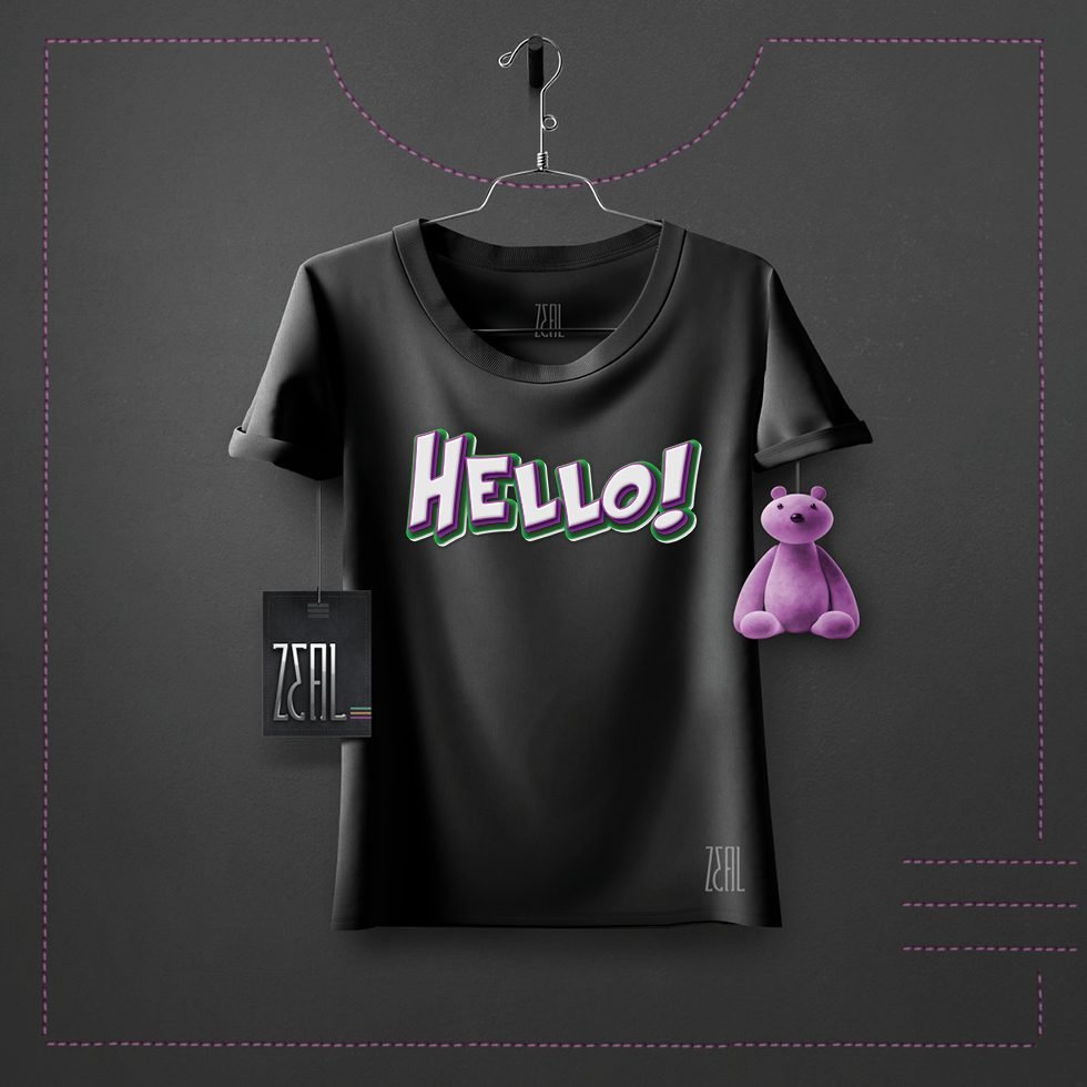 Hello Kids Girl T-shirt Hello Kids Girl T-shirt
