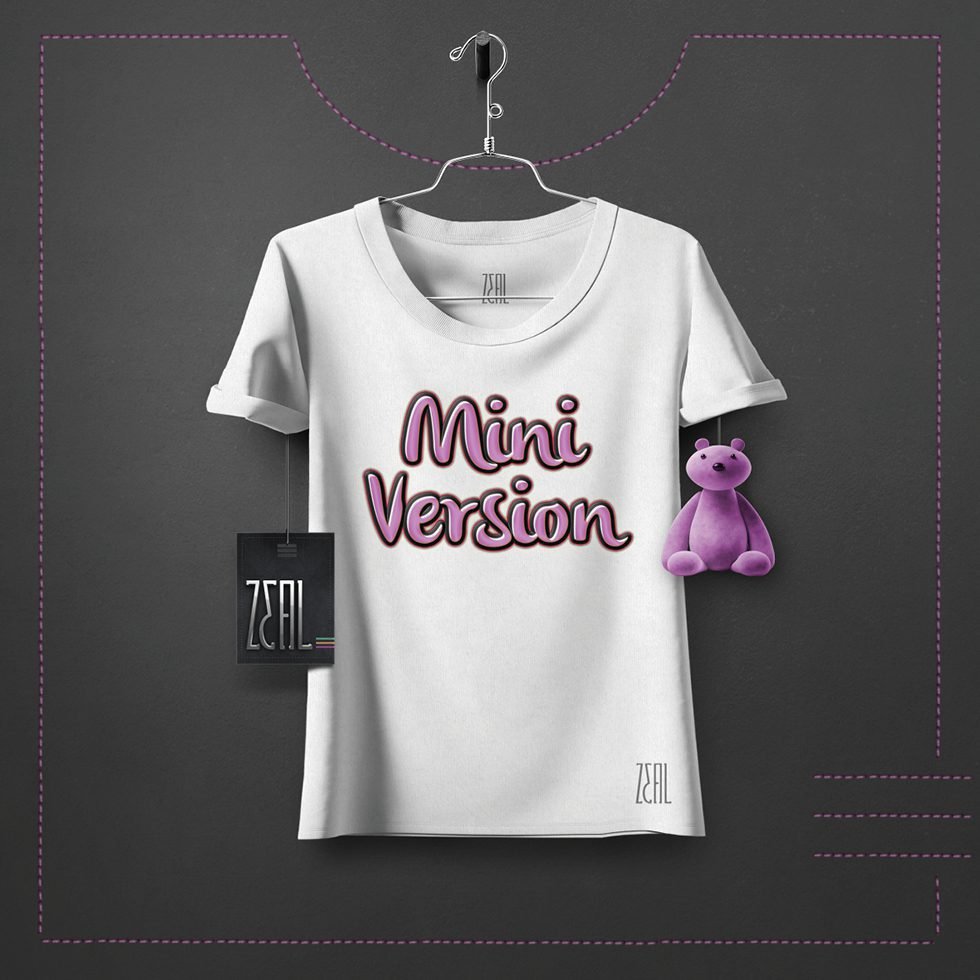Mini Version Kids Girl T-shirt Mini Version Kids Girl T-shirt