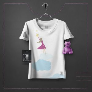 Touch the Star Kids Girl T-shirt