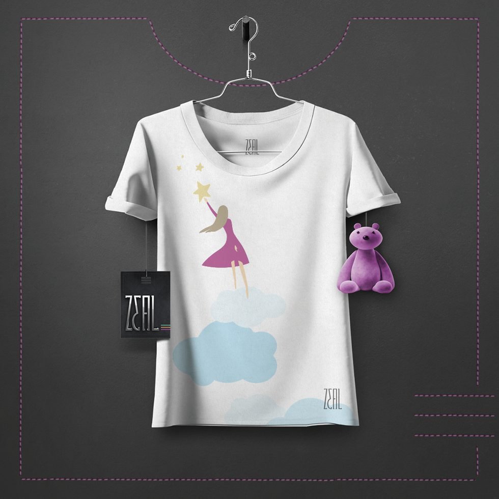 Touch the Star Kids Girl T-shirt Touch the Star Kids Girl T-shirt