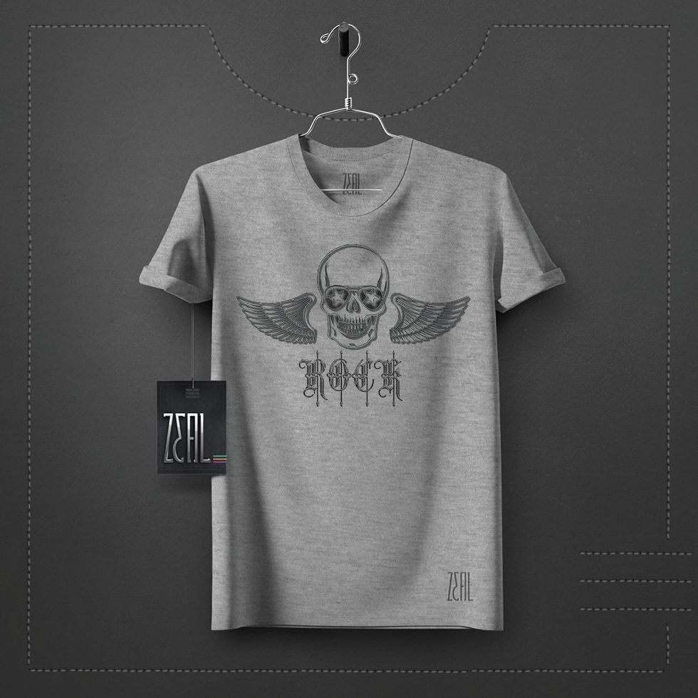 rock Men V-neck Round neck T-shirt rock Men V-neck Round neck T-shirt