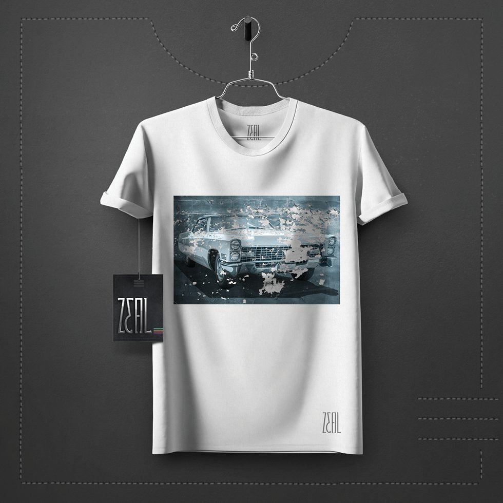 Vintage Car Men V-neck Round neck T-shirt Vintage Car Men V-neck Round neck T-shirt