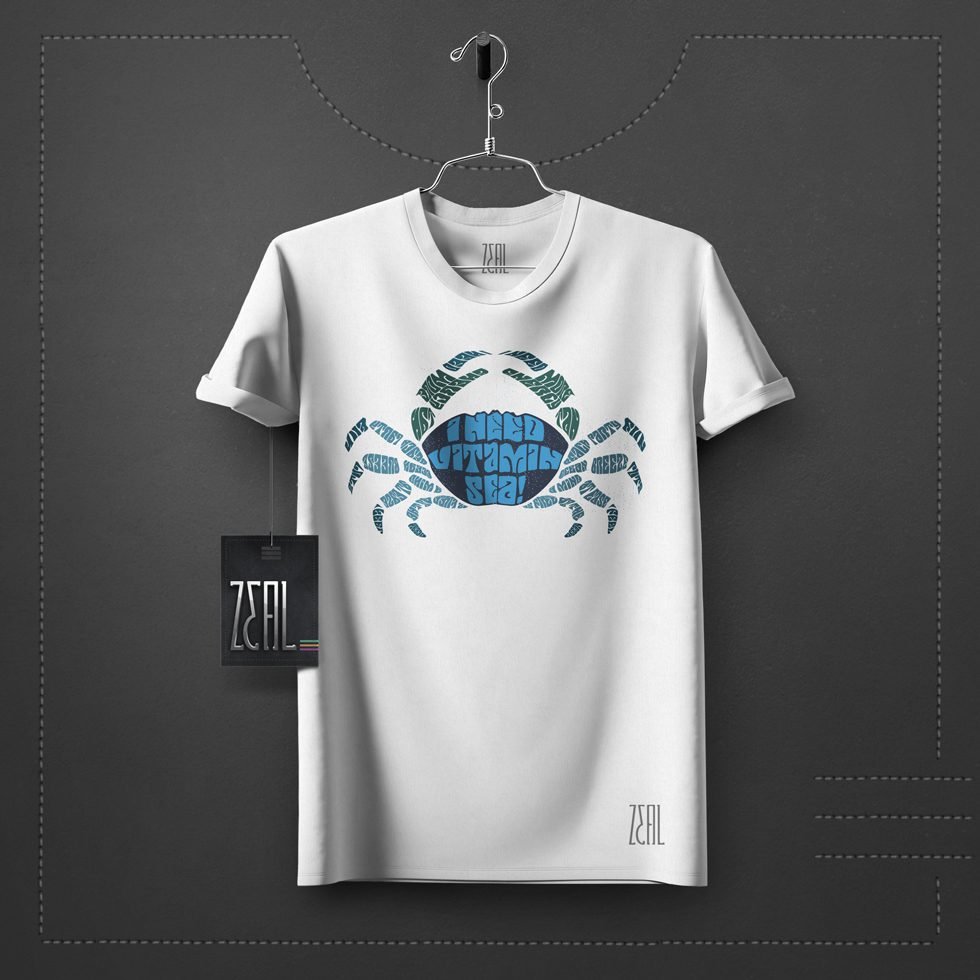 Vitamin Sea Men V-neck Round neck T-shirt Vitamin Sea Men V-neck Round neck T-shirt