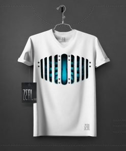 Ribcage V-neck Round neck T-shirt