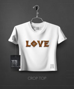 Love Crop Top