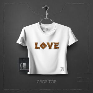 Love Crop Top