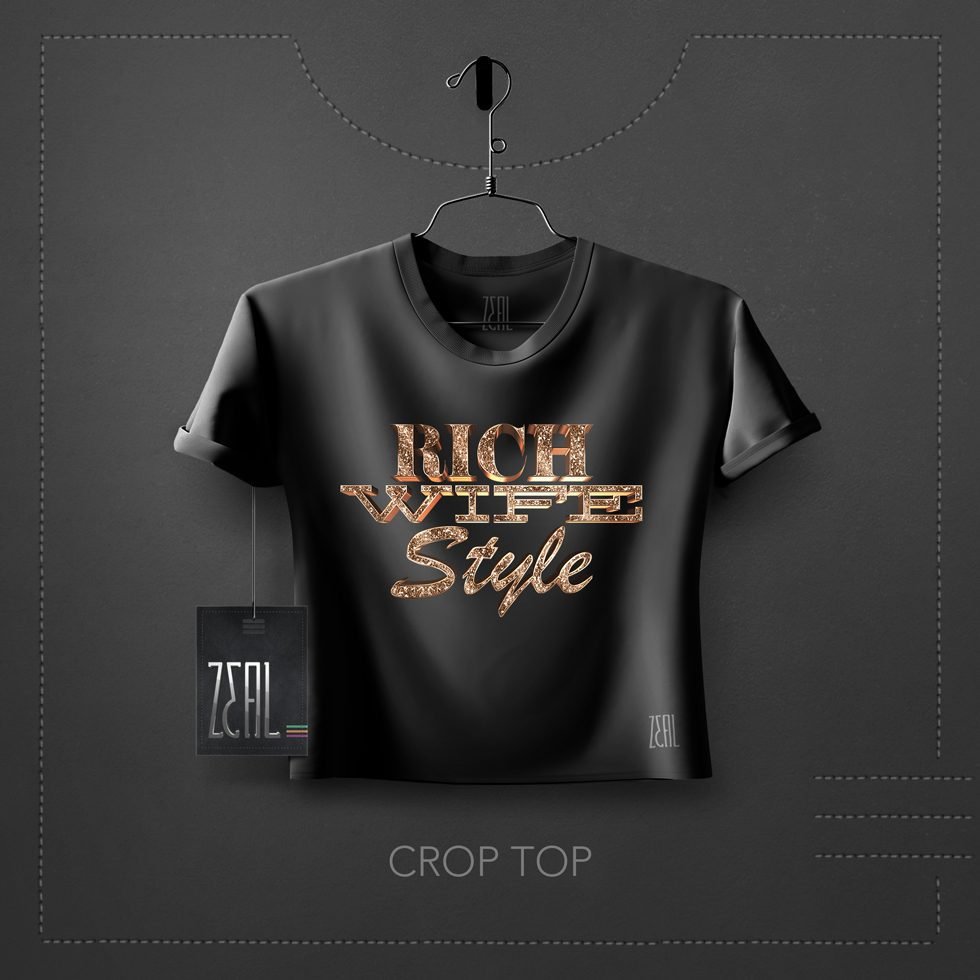 Rich wife style women Crop Top Rich wife style women Crop Top
