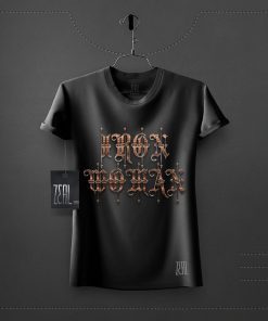 Iron women V-neck Round neck T-shirt